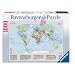 Ravensburger 15652 Mappamondo politico Puzzle 1000 pezzi Fantasy