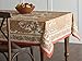 Maison d' Hermine Table Cloth Rectangle Table 100% Cotton 54 x 72 Inches Tablecloth Reusable Decorative Everyday Use for Dining Room, Farmhouse, Home, Party, Festive & Wedding - Kashmir Paisley