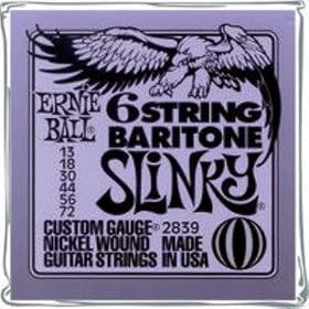 Ernie Ball 2839 Baritone Electric Guitar String Set (13 -72)