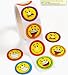Goofy Smile Face Stickers (1 roll)