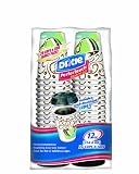Dixie Perfectouch Paper Cups and Lids, 156 Set