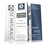 OZ Naturals Facial Moisturizer - This Sea Infused Face Moisturizer Is Not To Be Underestimated - Contains Powerful Vitamin C & Algae Keratin Extract For Superior Moisturizing & Antioxidant Benefits. The Vitamin C Infused Seaweed Proteins Act As Powerful Collagen Building Blocks For Your Skin.