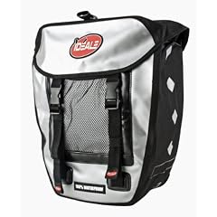 IDEALE HITEC Packtasche Gep�cktr�gertasche Hecktasche wasserdicht schwarz/silber