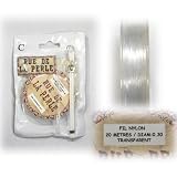 SG Paris - Rue De La Perle - Fil Nylon 20 M / 0,30 Mm / Transparent