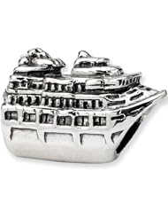 Reflection Beads Silver Cruise Ship Travel Bead