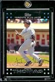 2007 Topps #305 Frank Thomas Toronto Blue Jays Baseball Card - Mint Condition - Shipped in Protective Display Case!