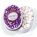 Abbaye de Flavigny Oval Traditional Tin Violet Flavored Anise drops all natural, 1.8 oz