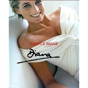 PRINCESS DIANA LADY DI autographed PRETTY WALES photo