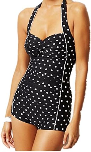 FourCatz Womens One Piece Boyleg Swimsuit/Swimwear Monokini