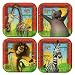 Madagascar 2 - Dessert Plates, 8 pc