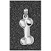 Logoart Cleveland Browns Sterling Silver Team Bone Pendant Size: One Size