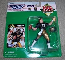 Starting Lineup - 1995 NFL Edition - Jim Everett - New Orleans Saints Figure - MOC