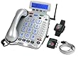 Geemarc Clearsound CL600 T�l�phone grosses touches Appel d'urgence � distance Amplification + 40 dB Silver