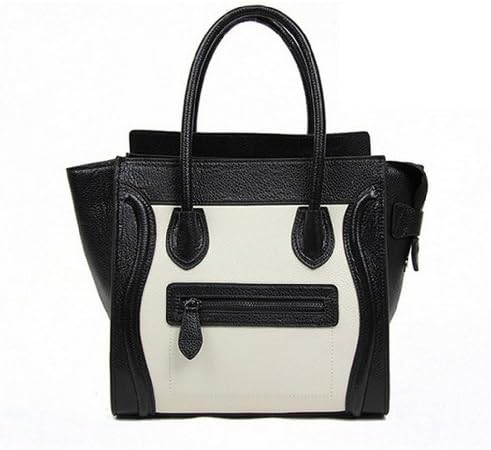 Bagqueen 100% Genuine Leahter Tote Bag Smile Purse Smile Bag Smile Satchel