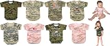 Camouflage One Piece Infant Military Baby Bodysuits