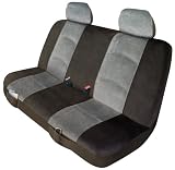 Elegant E 370147 Royal Gray and Black Max Truck Bench Seat Cover