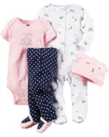 Carter's Baby Girls' 4 Piece Layette Set (Baby)