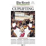 Steiner Sports NHL New Jersey Devils Scott Stevens Bergen Record Reprint Poster