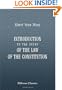 Introduction to the Study of the Law of the Constitution