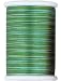 Clovers Variegated Silk Threads Size 50, 109 -Yard, 1 Spool-Green/Ivory