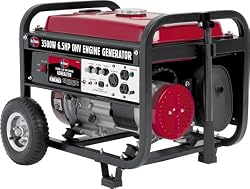 All Power America APG3002 3,500 Watt 6.5 HP OHV 4-Cycle Gas Powered Portable Generator with Wheel Kit