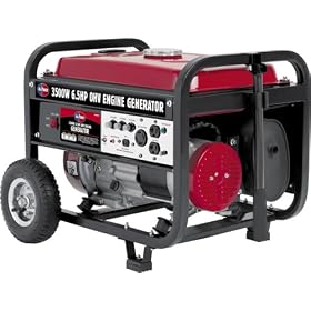 All Power America APG3002 3,500 Watt 6.5 HP OHV 4-Cycle Gas Powered Portable Generator with Wheel Kit (Non-CARB Compliant)
