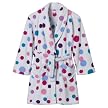 Girls' Xhilaration&reg; Dot Robe - Bella White