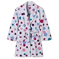 Girls' Xhilaration® Dot Robe - Bella White