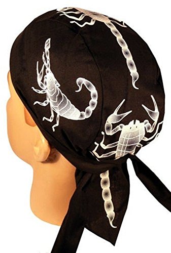Skull Cap Biker Caps Headwraps Doo Rags - Scorpions
