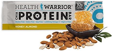 Honey Almond Chia Protein Bar 12 Pack (1.76 Oz Ea)