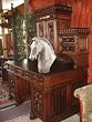 Wild horse bust statue italian style mustang sculpture