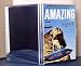 December 1957 Amazing Stories Magazine Vintage Science Fiction and Fantasy Book Cover Art Metal Cigarette Case ID Holder Wallet