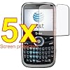 5x Pantech Link P7040 Phone Premium Clear LCD Screen Protector Cover Guard Shield Film Kit, no cutting is required! Exact fit and satisfaction guaranteed!