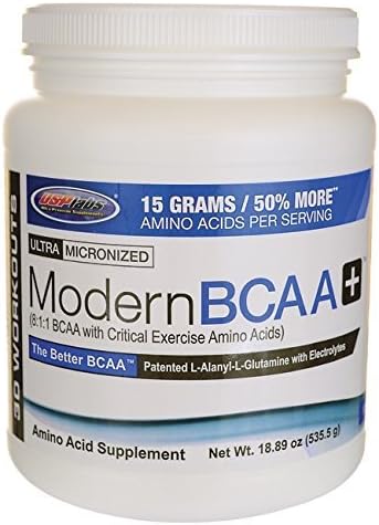 MODERN BCAA 30 WORKOUTS (18.89 OZ) BLUE RASPBERRY by modern bcaa