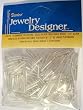 1/2 In. Silver Lined Glass Bugle Beads, Silver, 20 Gram/Pkg