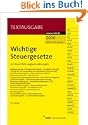 Wichtige Steuergesetze