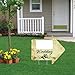 VictoryStore Yard Sign Outdoor Lawn Decorations: Wedding Arrow Sign with Blank Space 18â€x 24â€ - w/ 2 EZ Stakes