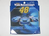 JIMMIE JOHNSON #48 4 Pack (4" x 4") Foam DRINK COASTER SET