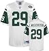 Leon Washington White Reebok NFL Premier New York Jets Jersey - Medium
