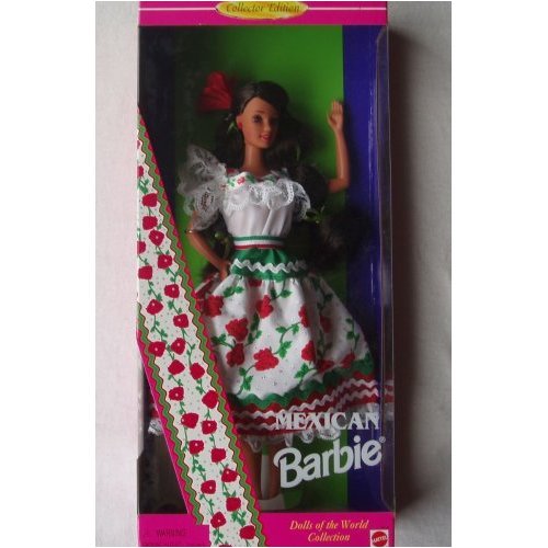 51rJJv0V81L Dolls of the World Collection Mexican Barbie Doll