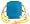 14K Yellow Gold Large Octagon Gemstone and Diamond Open Ring-Turquoise, size5