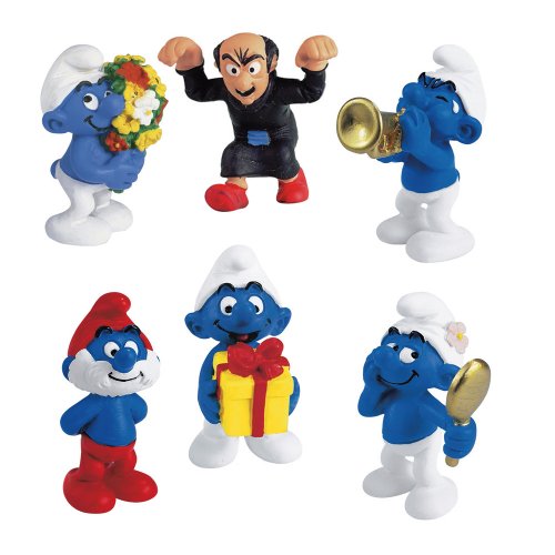 Childrens Toyshop  Toys : Schleich Classic 6-pc. Smurf Set