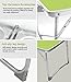 World Pride Portable Folding Notebook Computer PC Laptop Table Bed Tray Book Stand Ourdoor Picnic Table (Green)
