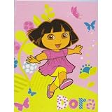 Childrens/Kids Dora The Explorer Fleece Blanket/Bed Throw (120cm x 150cm) (Pink)