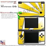 Nintendo DSi Skin Rising Sun Yellow WraptorSkinz Skins (DSi NOT INCLUDED)