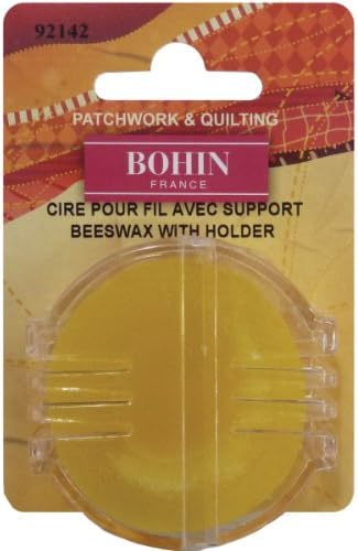 Bohin Beeswax Thread Conditioner with Holder