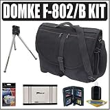 Domke F-802 Reporter's Satchel Camera Bag, Canvas, Black.