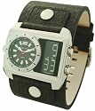 Kahuna - KTY-0001G - Multifonction - Montre Mixte- Bracelet en Cuir