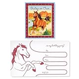 Horse Power Invitations (8) Party Supplies