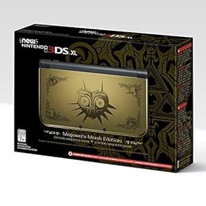 Nintendo - 3DS XL Legend of Zelda: Majora's Mask Limited Edition - Gold/Black from Nintendo